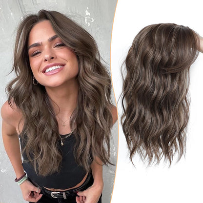 ⚡⚡ Final Hours –⚡2026 New Lightweight & Breathable Wavy Hair Topper