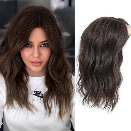 ⚡⚡ Final Hours –⚡2026 New Lightweight & Breathable Wavy Hair Topper