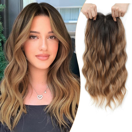 ⚡⚡ Final Hours –⚡2026 New Lightweight & Breathable Wavy Hair Topper