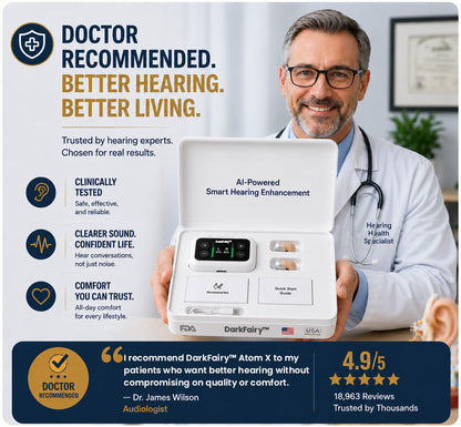 🔥 Final 1 Hours : DarkFairy™ Atom X Smart Hearing Aids — Hear Clearly, Feel Confident Again 💖