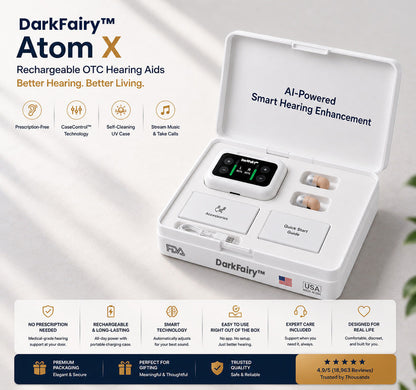 🔥 Final 1 Hours : DarkFairy™ Atom X Smart Hearing Aids — Hear Clearly, Feel Confident Again 💖