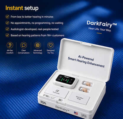 🔥 Final 1 Hours : DarkFairy™ Atom X Smart Hearing Aids — Hear Clearly, Feel Confident Again 💖