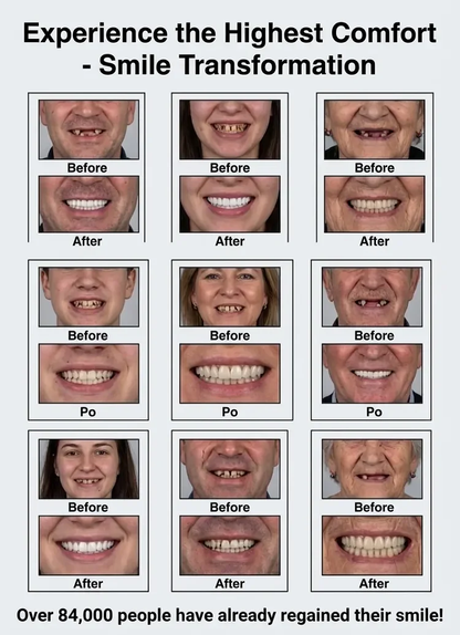 🏆🏆Ends Today: 50% OFF! 🏆2026 Bestselling Product🦷 Fit for a Fresh Smile, Say Goodbye to Wearing Discomfort!